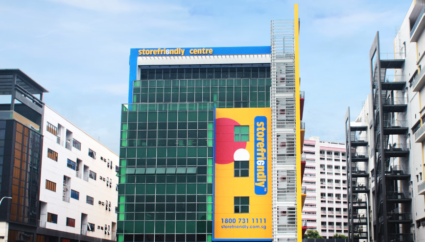 全港最多分店迷你倉 - 新加坡分店